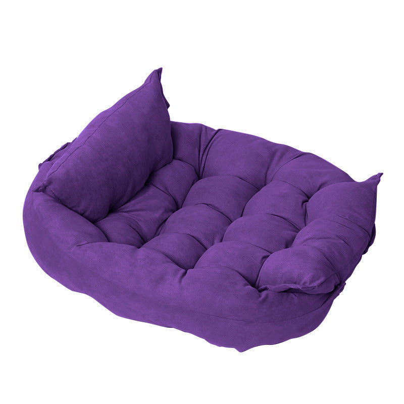 Customizable Multifunctional Folding Pet Cushion